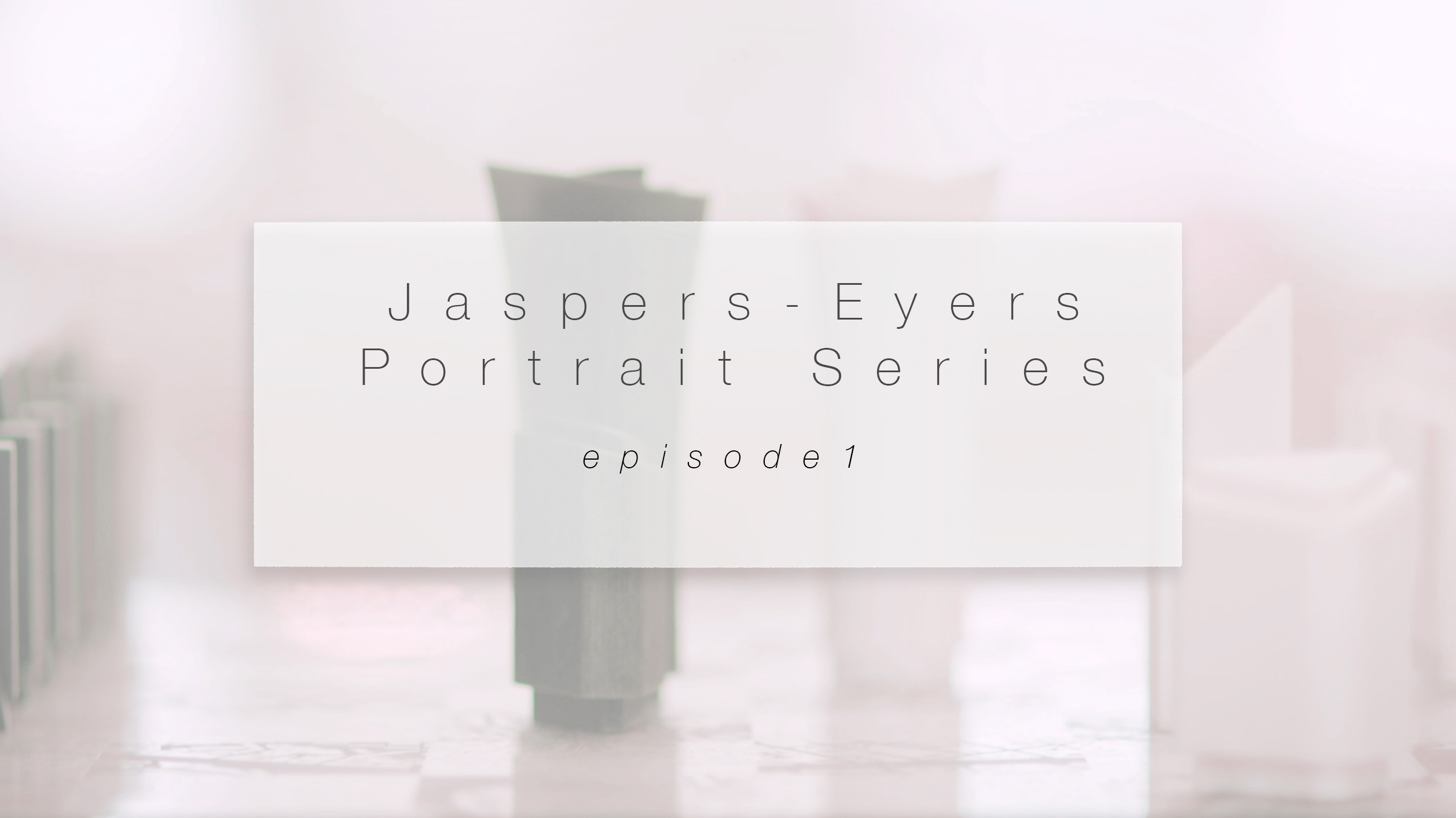 Jaspers-Eyers Portrait Series - #1